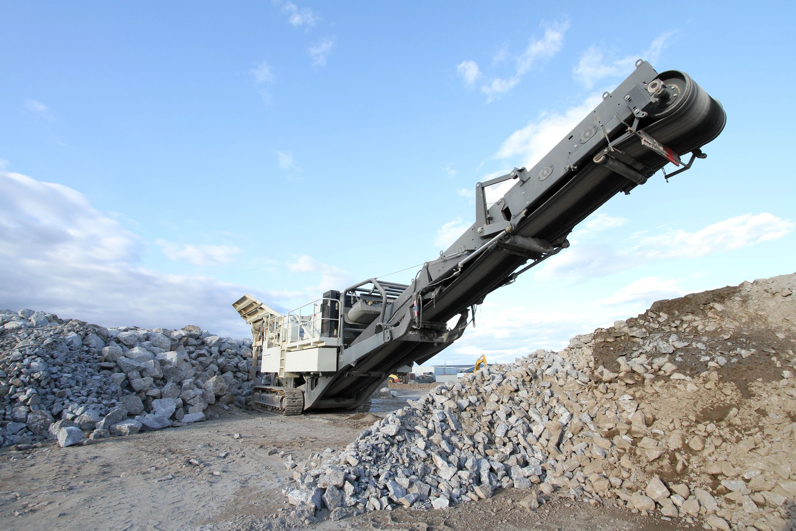 concrete crushing recycling construction