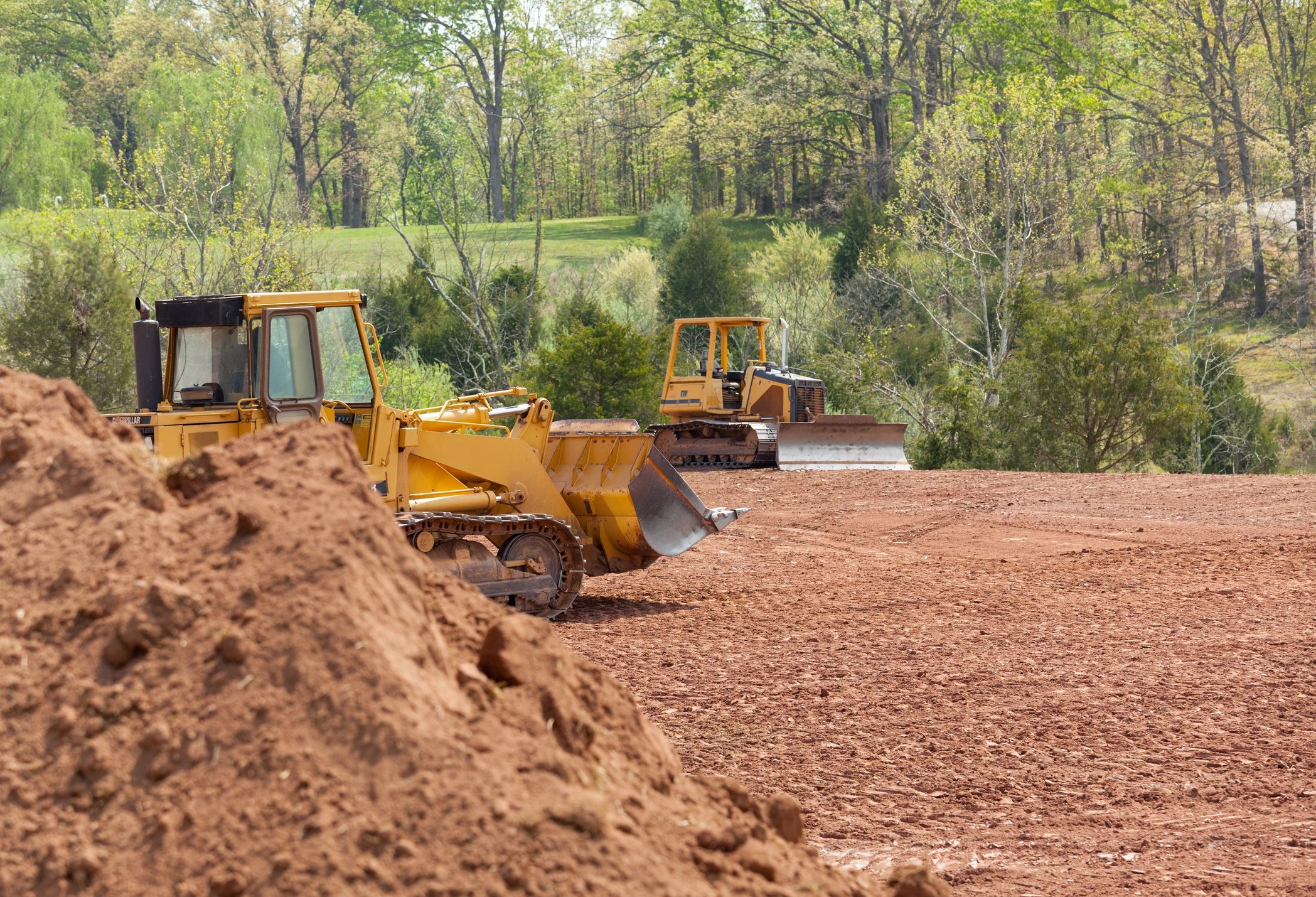 land clearing machinery